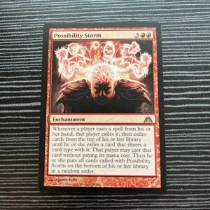 Possibility Storm‎ Magic The Gathering Mtg Rare Dragon's Maze Card